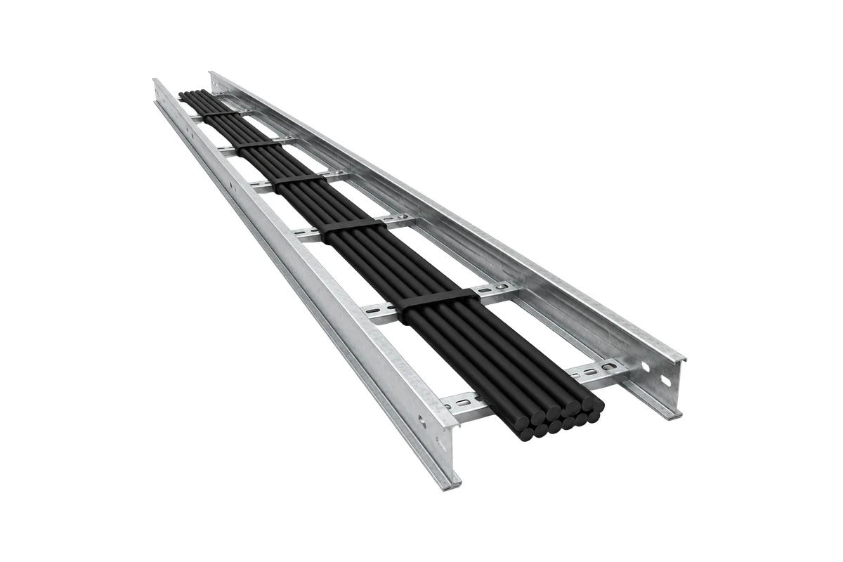 Cable Ladder HDG 3000 mm - รางบันไดเดินสายไฟ ชุบกัลวาไนซ์